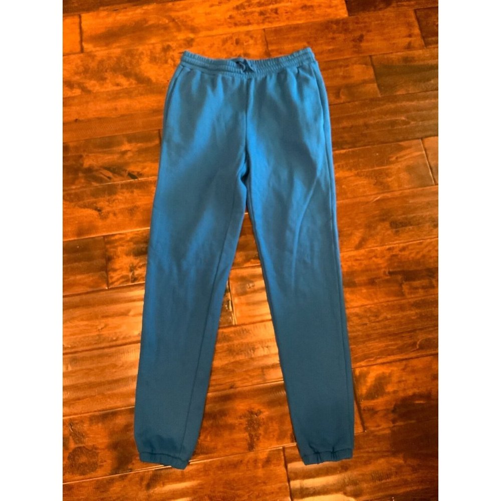 Love Moschino Light Blue Slim Leg Sweatpants, Size 4 NWT!